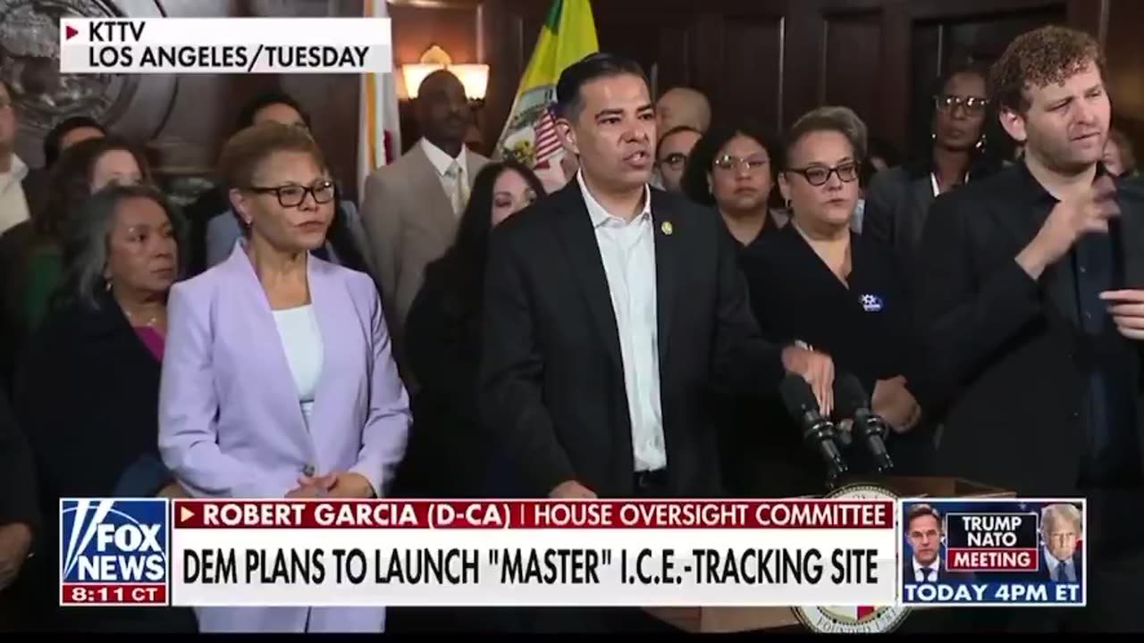 Democrat Congressman Robert Garcia: We're creating a master ICE tracker to dox agents