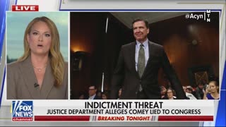 James Comey has been formally charged with a federal offense