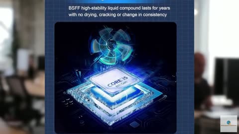 BSFF Thermal Paste, 1.8g with Toolkit CPU Paste Thermal Compound Paste Heatsink