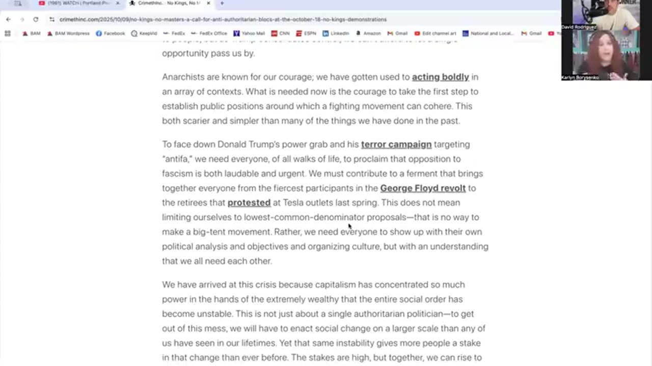 David Nino Rodriguez-Whistleblower Exposes Playbook! Antifa is Coming To Your City..