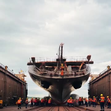 Failed Ship Launch 🚢 😳