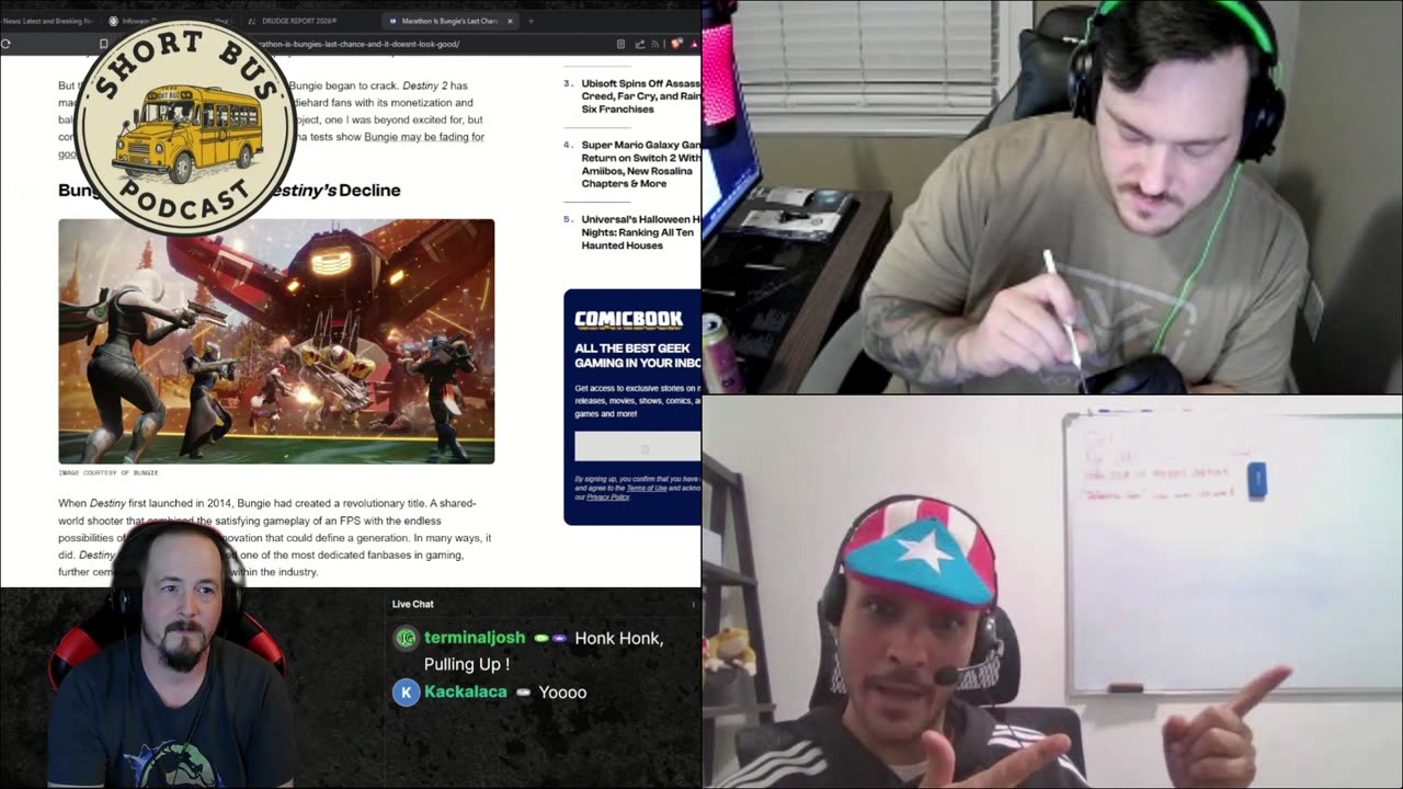 Short Bus Podcast Oct 1st