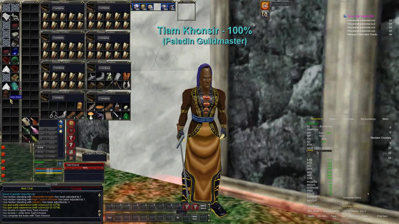 Everquest : Molar Quest XP and Loot