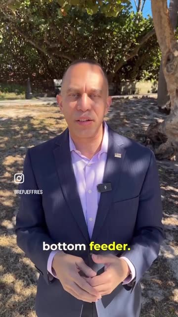 F Donald Trump!” - Hakeem Jeffries Attacks Trump Over Social Media Post