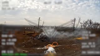 💥🛸 Ukraine Russia War | Ukrainian BVS10 Smashed by Russian Drone Swarm | RCF