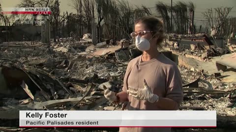 LA residents feel impact of wildfiresーNHK WORLD-JAPAN NEWS