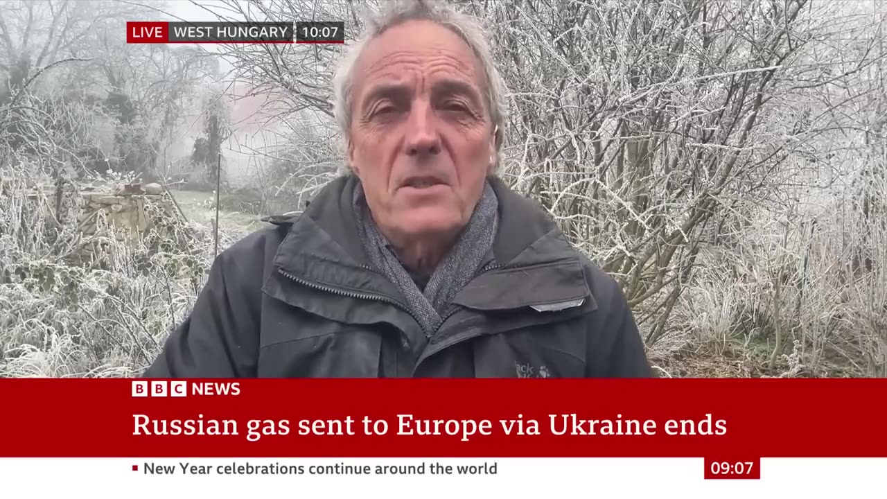 Ukraine stops transit of Russian gas to EU | BBC News