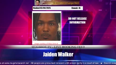 Mugshot TV - Live Arrest Booking Video Stream