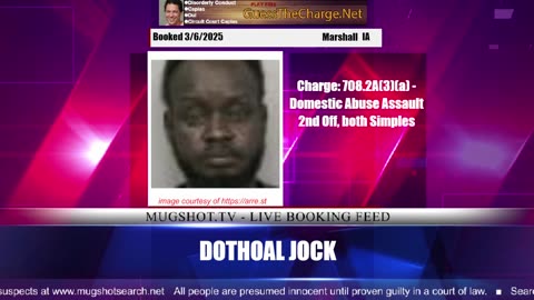 Mugshot TV - Live Arrest Booking Video Stream