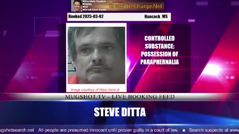 Mugshot TV - Live Arrest Booking Video Stream