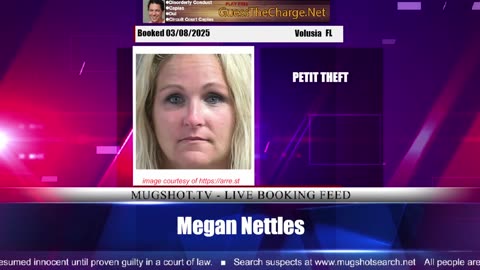 Mugshot TV - Live Arrest Booking Video Stream