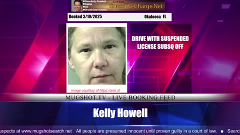 Mugshot TV - Live Arrest Booking Video Stream