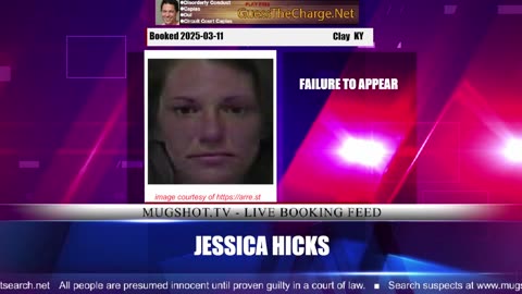 Mugshot TV - Live Arrest Booking Video Stream