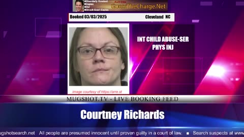 Mugshot TV - Live Arrest Booking Video Stream