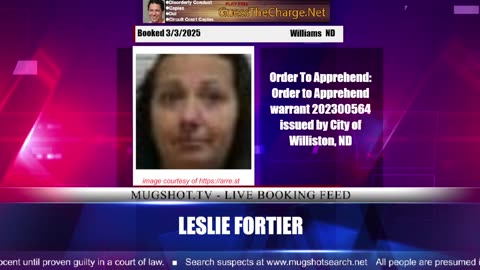 Mugshot TV - Live Arrest Booking Video Stream