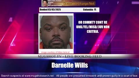 Mugshot TV - Live Arrest Booking Video Stream