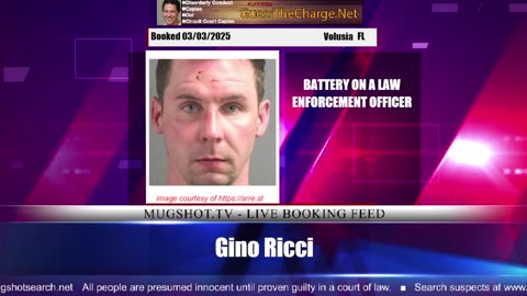 Mugshot TV - Live Arrest Booking Video Stream