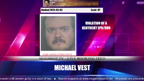 Mugshot TV - Live Arrest Booking Video Stream