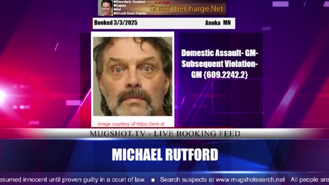 Mugshot TV - Live Arrest Booking Video Stream