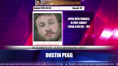 Mugshot TV - Live Arrest Booking Video Stream