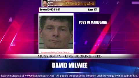 Mugshot TV - Live Arrest Booking Video Stream