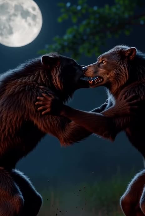 The Moonlit Struggle, AI Video