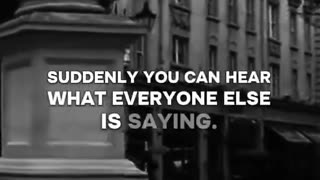 What the awakened feels in a crowd!