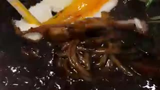 Insane Value?! Busiest Black Noodle Shop in Daegu, Korea! 🍜 Master at Work! #shorts
