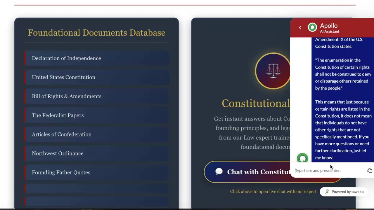 The Constitutional Expert - Watch it Work