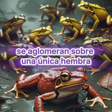 Ranas hembras fingen su propia muerte para evitar a los machos