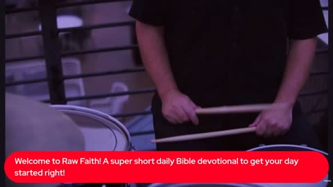 Raw Faith 10/23/25 - Day 20 - Freedom from Shame