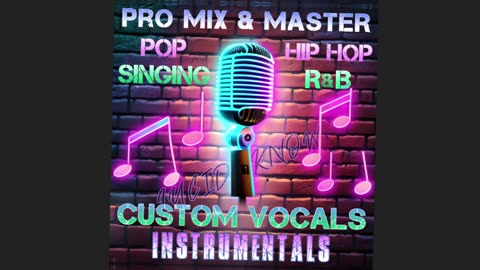 Pro Mix & Master, Custom Beats & Vocals