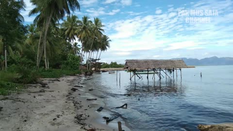 Another walk in Pasir Putih Village, West Wawonii District, Konawe Islands Regency