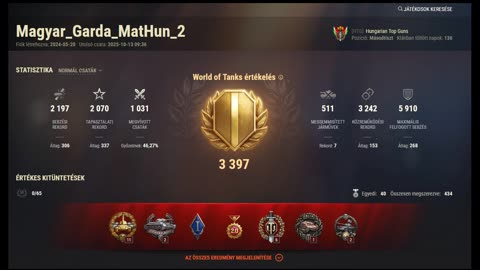 World OF Tanks 2025-statsclans-matyash/MagyarG/MAGICHUN/AnnymusH