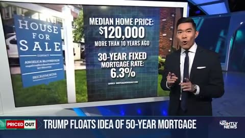 Trump floats idea of 50-year mortgage