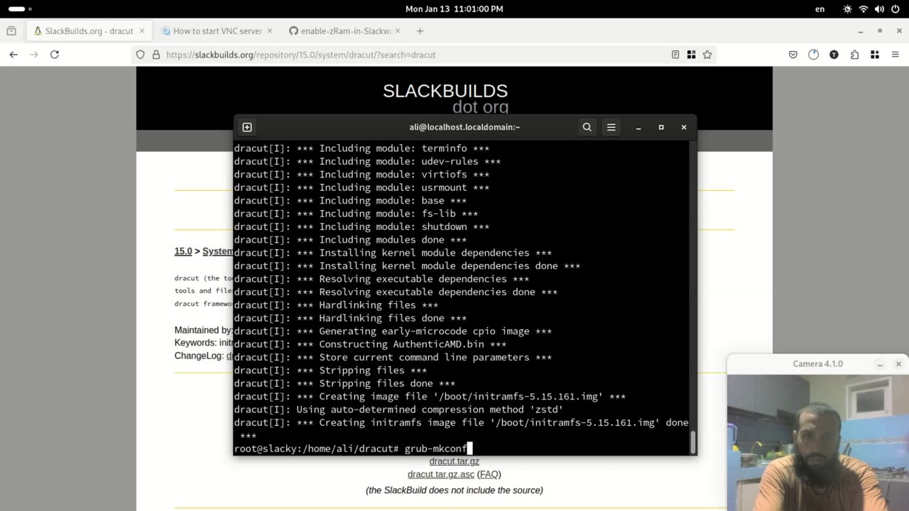 Dracut on slackware