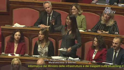 Gabriella Di Girolamo - Intervento aula Senato (22.12.25)