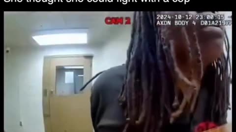 Psycho Ratchet Freaks Out at Police Station