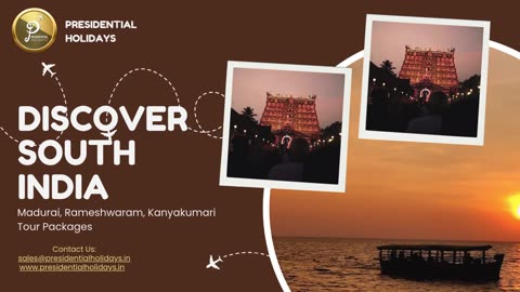 Madurai, Rameshwaram, Kanyakumari Tour Package by Presidential Holidays