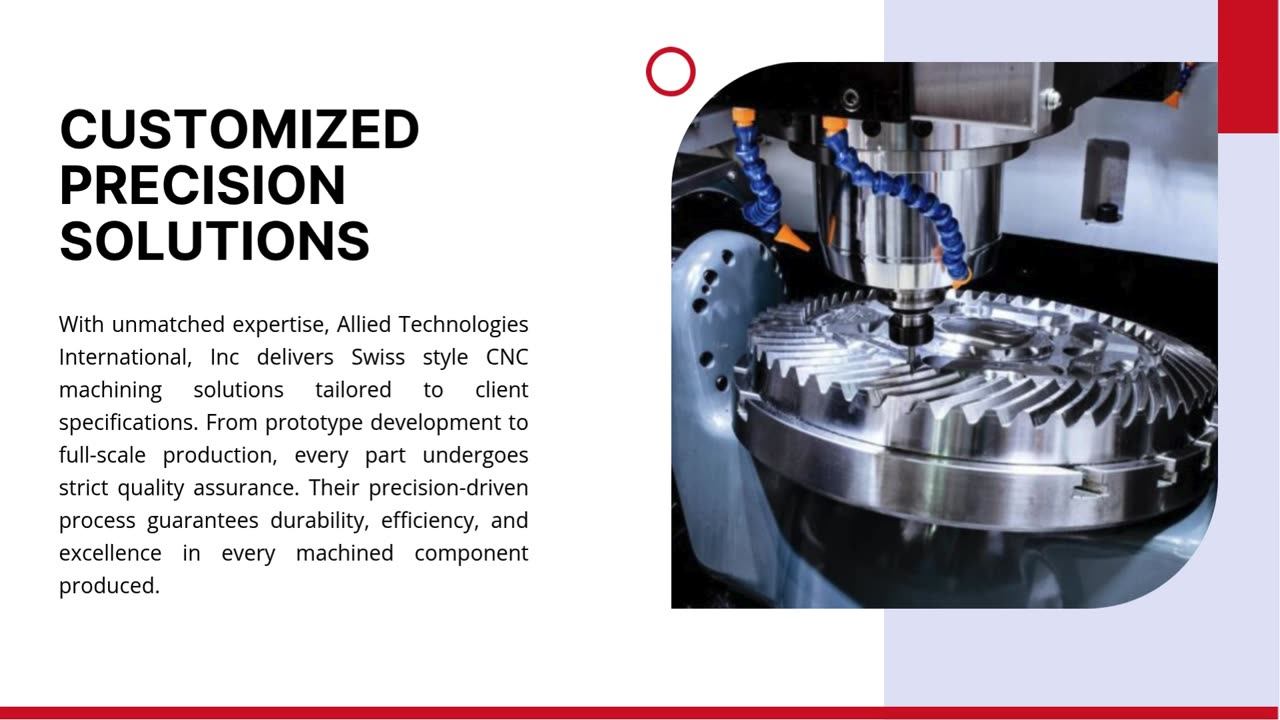 Precision Engineering Through Swiss Style CNC Machining Excellence