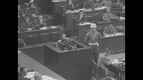 WAR CRIMES TRIALS, TOKYO, JAPAN - WAR CRIMES TRIALS, TOKYO, JAPAN - 111-adc-6254