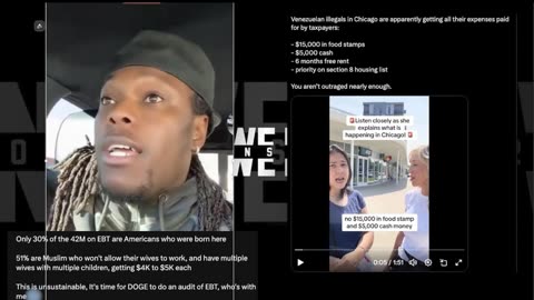 70 Percent of SNAP and EBT is taken by Foreign Born applicants - 51 Percent of THOSE are muslim