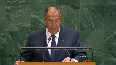 Russian FM Details End of US World Order at UN, Calls for Multipolar World | AC1G