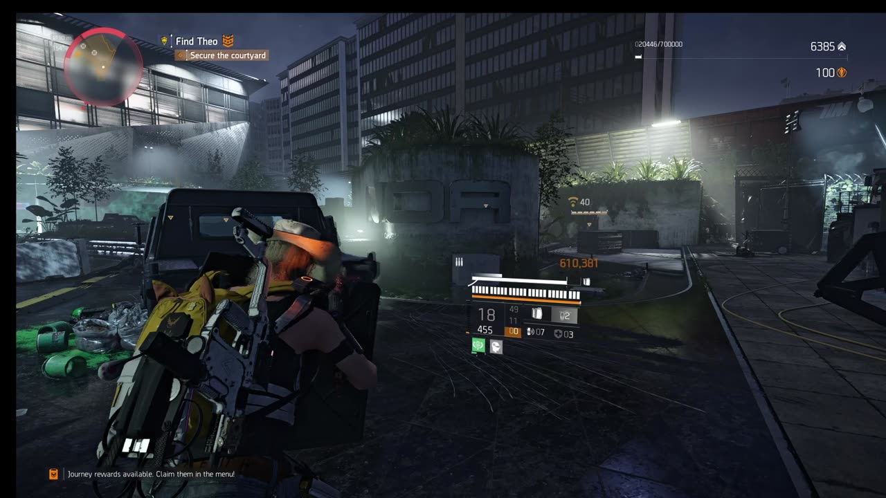 Practicing Master II / Striker-Defender Drone / Manhunt climax Theo Parnell #Gameplay #Division2 #WZ