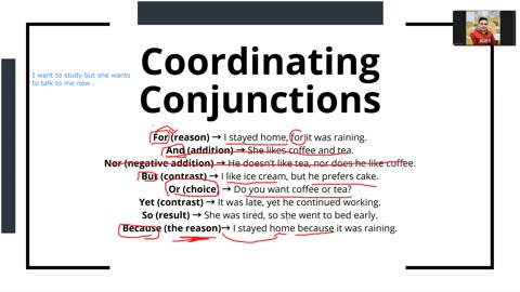 Prepositions and Conjunctions