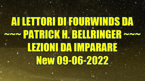 PATRICK ~~~ LEZIONI DA IMPARARE - PHB -