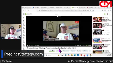 Precinct Strategy The Missing Ingredient: Patriots. Dan Schultz December 15 2025