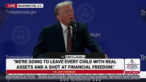 Trump announces VISA Program to give Cash Back into Trump Accounts