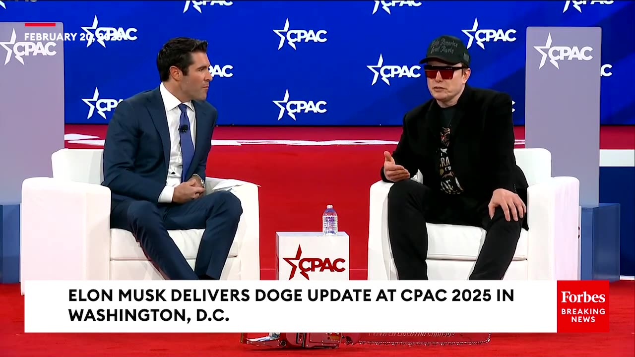 BREAKING NEWS: Elon Musk 1 month DOGE update at CPAC