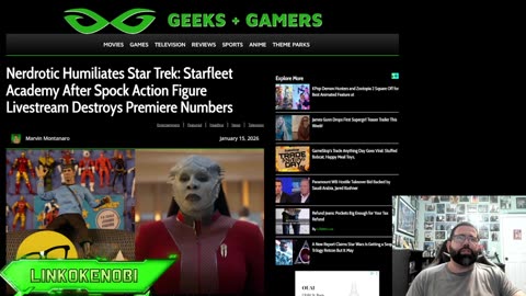 Nerdrotic Spock Channel Dominates Star Trek Fleet Academy Show